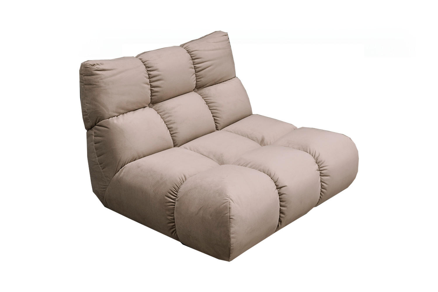 DREHSESSEL VIVIEN Braun Velvet Drehbar (360°) - Schwarz/Braun, Kunststoff/Textil (112/85/108cm) - KAWOLA