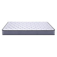TASCHENFEDERKERNMATRATZE Weiß-Grau 120/200/20 cm H3 7-Zonen 1000 Federn - Weiß, Metall - PANGIVO
