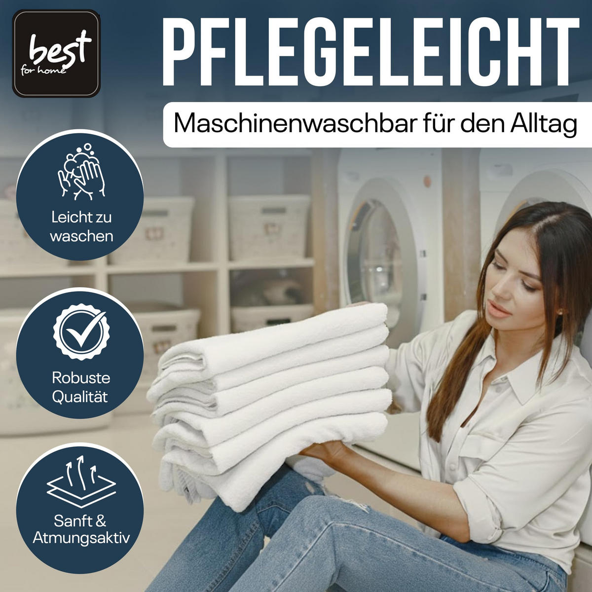 SPANNBETTLAKEN 180/200 cm, Jersey Elastisch 100 % Baumwolle Weiß - Weiß, Textil (180/200cm) - Best For Home