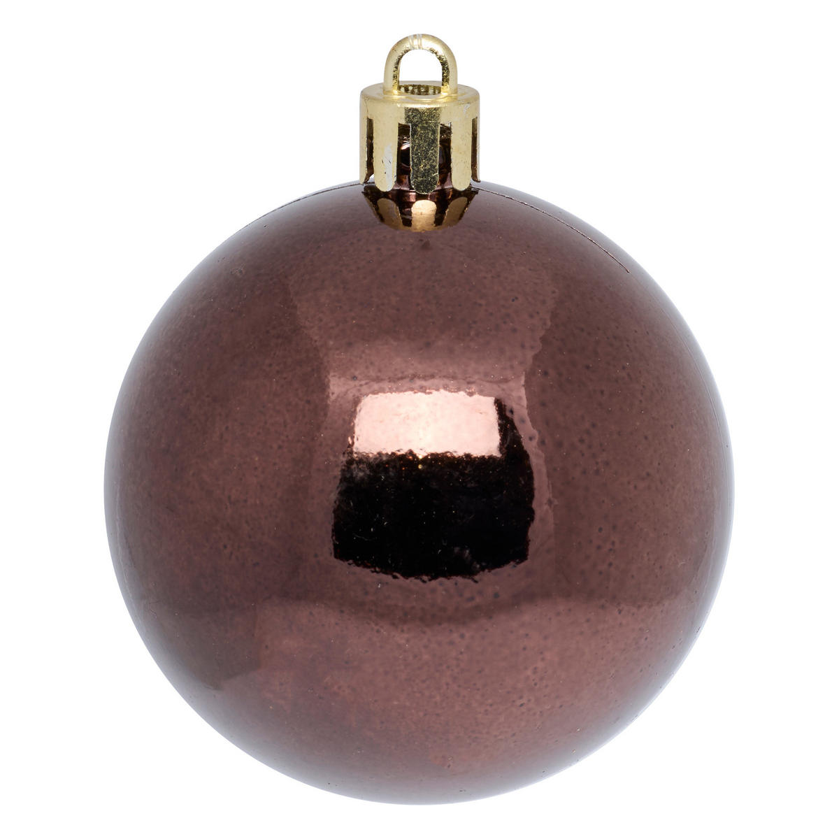 CHRISTBAUMKUGELN 25er-Set Ø 6 cm - Braun, Kunststoff (6/7.2/6cm) - Atmosphera Createur d´interieur