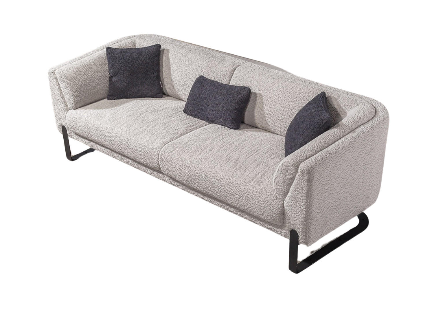 Villa Möbel 2-Sitzer Beige 195x75x86 cm