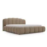 POLSTERBETT CLOUD SOFT - Braun, Textil (206/234cm) - Graingold