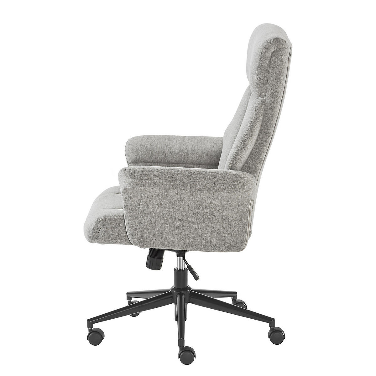 BÜROSTUHL - Flachgewebe / Nylon - Greige, Kunststoff/Textil (70/107/72cm) - home24