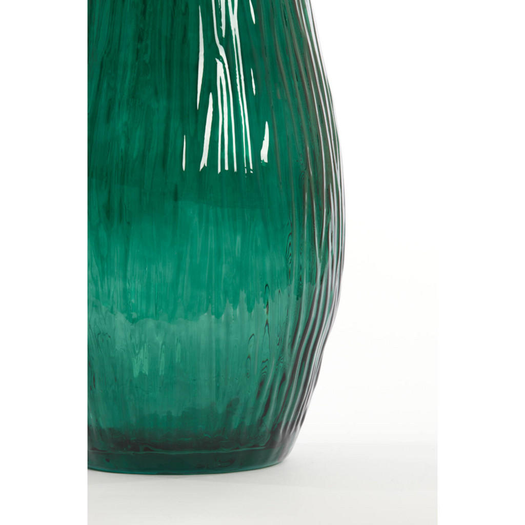 Thumbnail - Light & Living Bodenvase, Dunkelgrün, Glas, 99 cm, Dekoration, Vasen, Bodenvasen