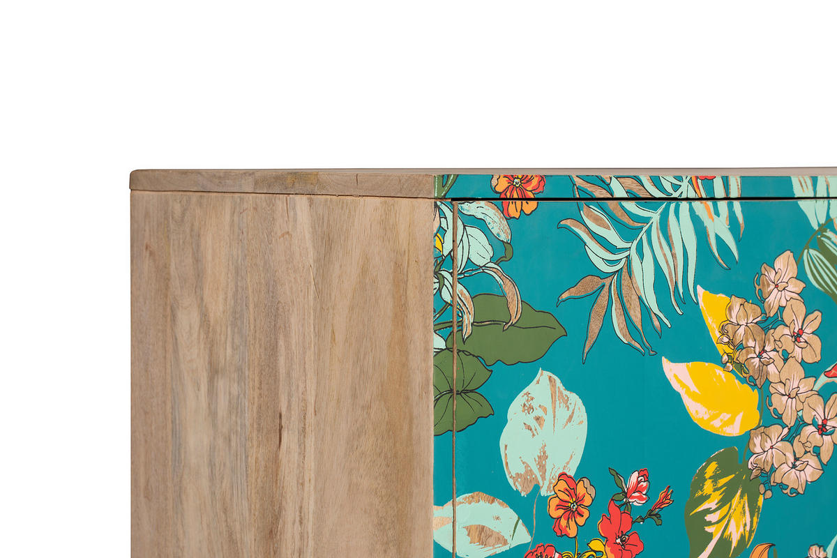 SIDEBOARD Sven Holz Mehrfarbig 85x40x90cm - Multicolor, Holz (40/85/90cm) - DELUKE