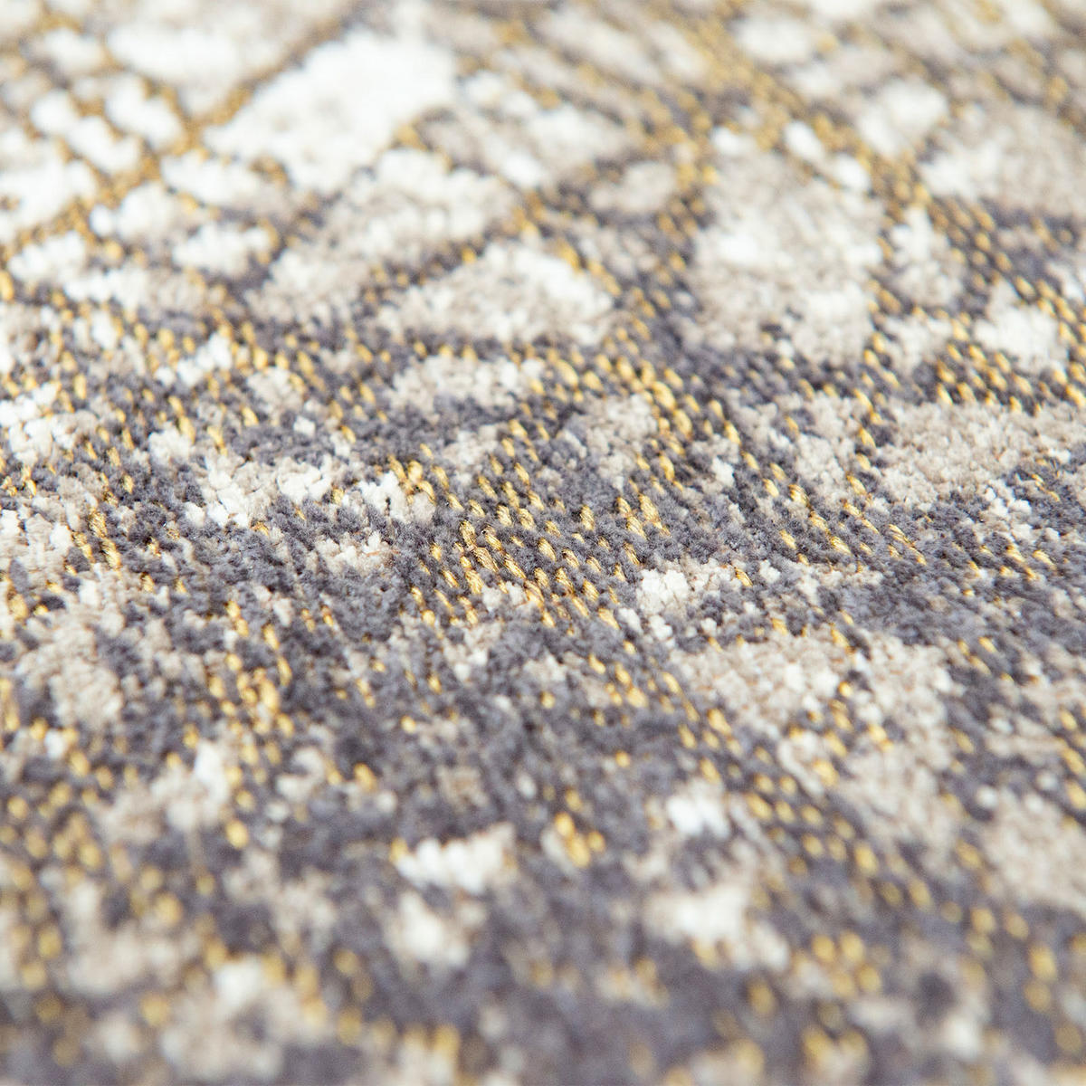 TEPPICH In-/Outdoor Flachgewebe GREY CITY Grau 240 x 240 cm - Grau, Textil (240/240cm) - Novatrend