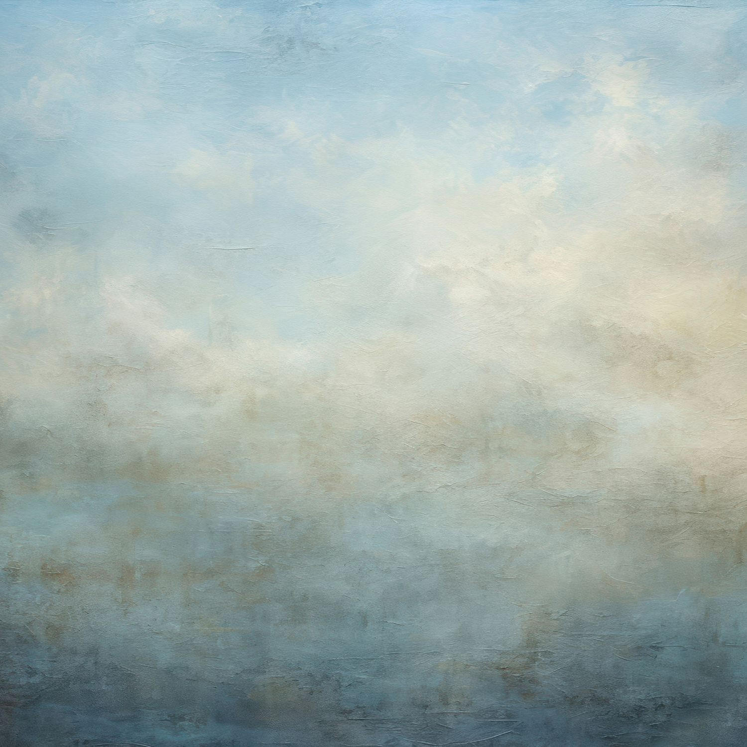 FOTOTAPETE Wolken 424 x 280 cm - Blau, Papier (424/280cm) - Sanders & Sanders