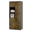 AKTENSCHRANK Amira T20 Eiche Ribbeck 180/80/40 cm - Alteiche, Holzwerkstoff (80/180/40cm) - SIMPLYFURN