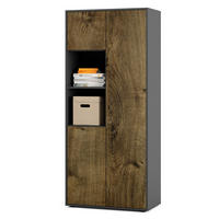 AKTENSCHRANK Amira T20 Eiche Ribbeck 180/80/40 cm - Alteiche, Holzwerkstoff (80/180/40cm) - SIMPLYFURN