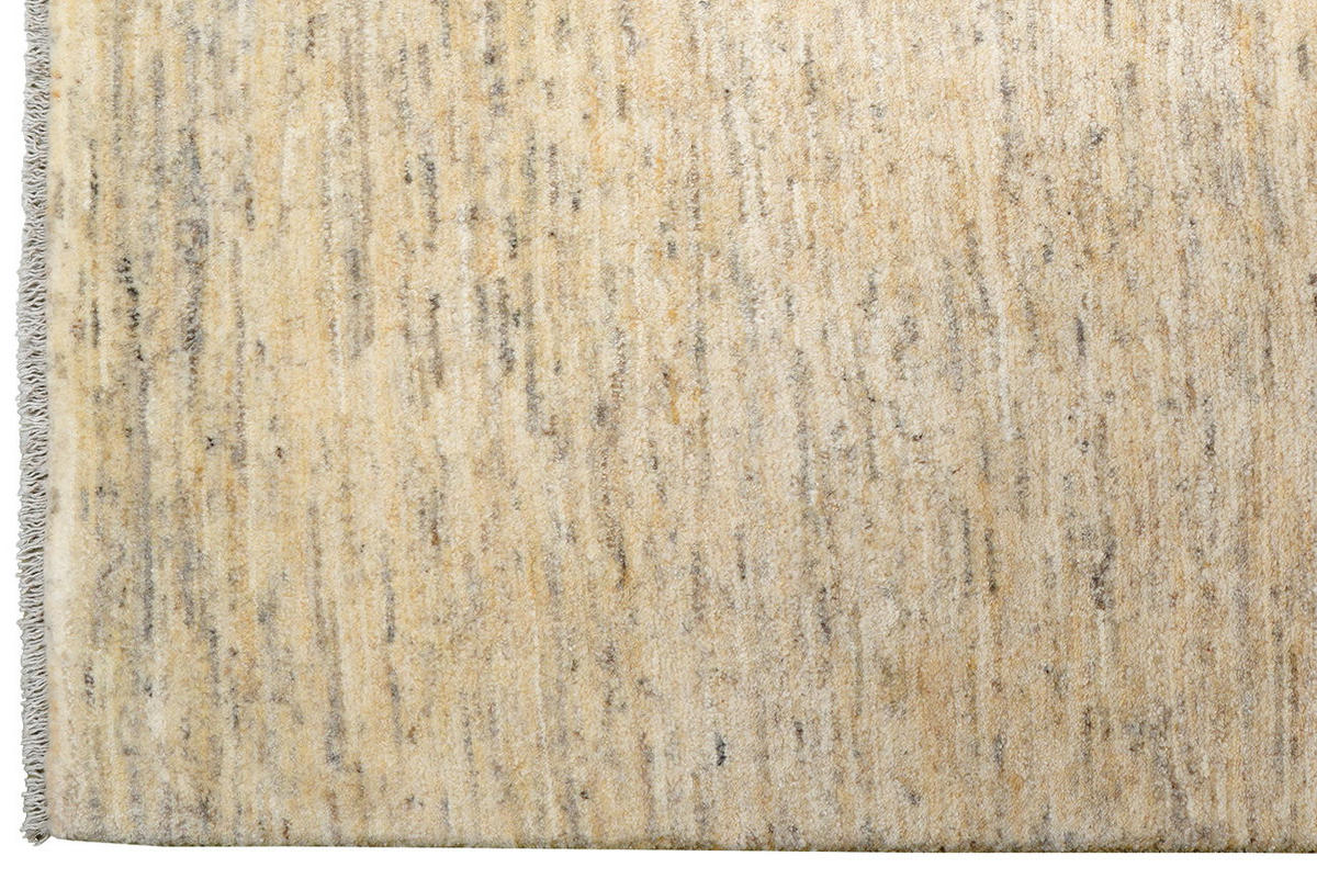 TEPPICH Gabbeh Beige 195/154 cm Schurwolle - Beige, Textil (154/195cm) - Looma