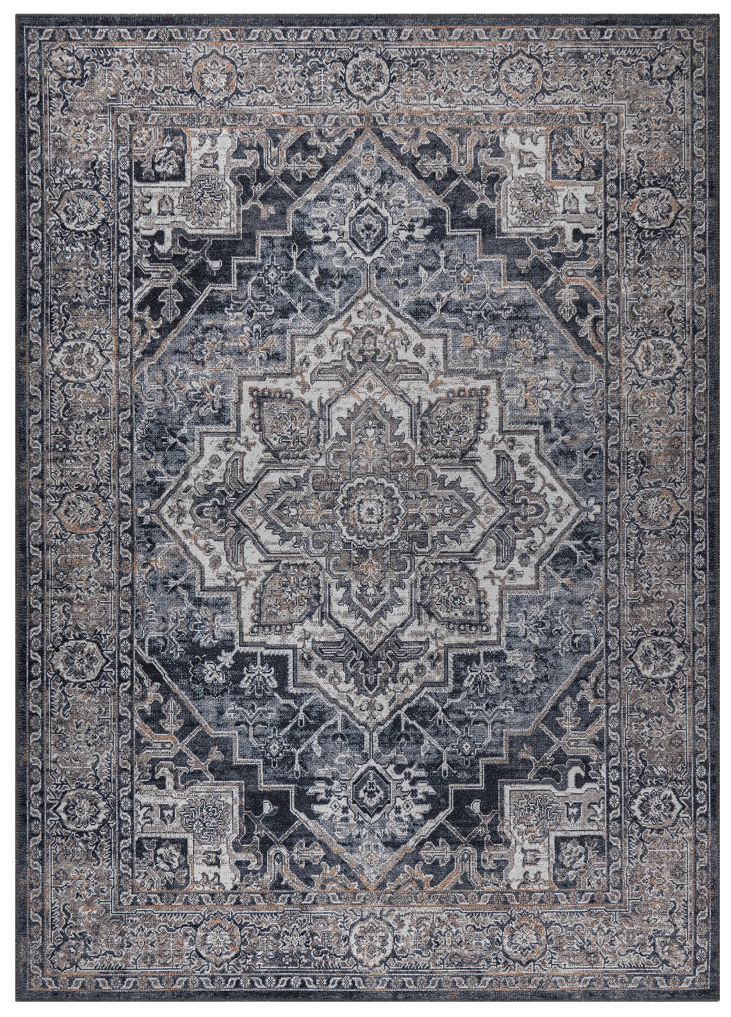 TEPPICH RITZ Anthrazit 200/300 cm - Anthrazit, Textil (200/300cm) - Tapiso
