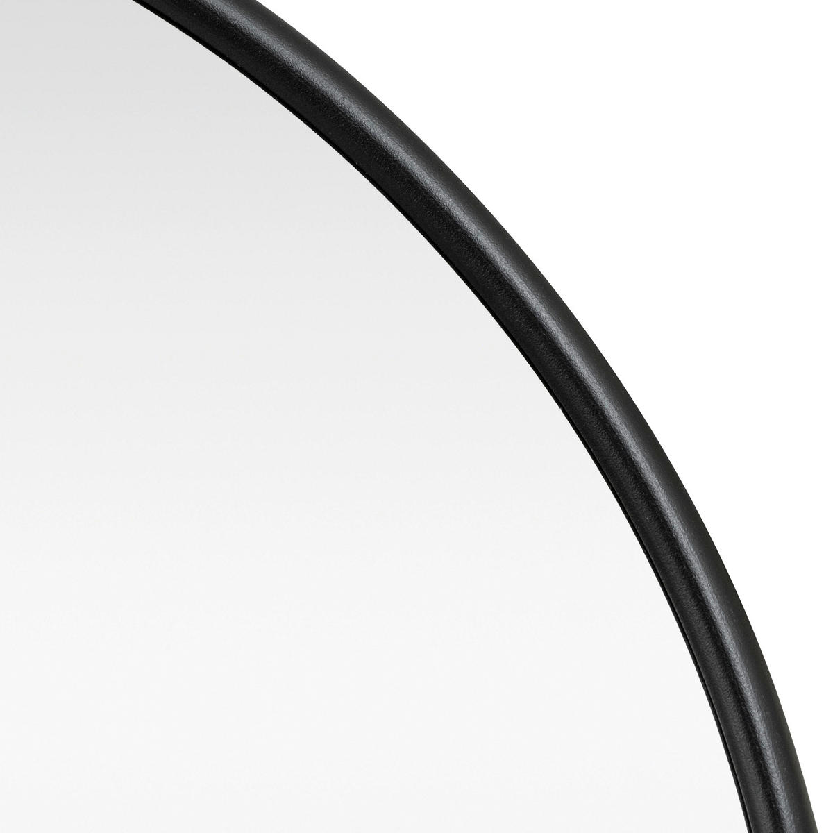 WANDSPIEGEL Picciano - Schwarz, Glas/Metall (40/2.8/80cm) - [en.casa]
