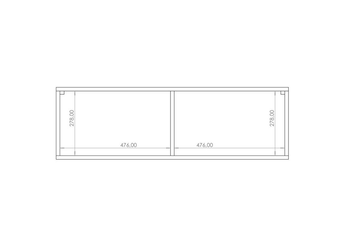 TV-LOWBOARD Kolder 100 cm Kaschmir mit geriffelten Fronten - Kaschmir/Silberfarben, Holzwerkstoff/Kunststoff (100/38/43cm) - Ravio