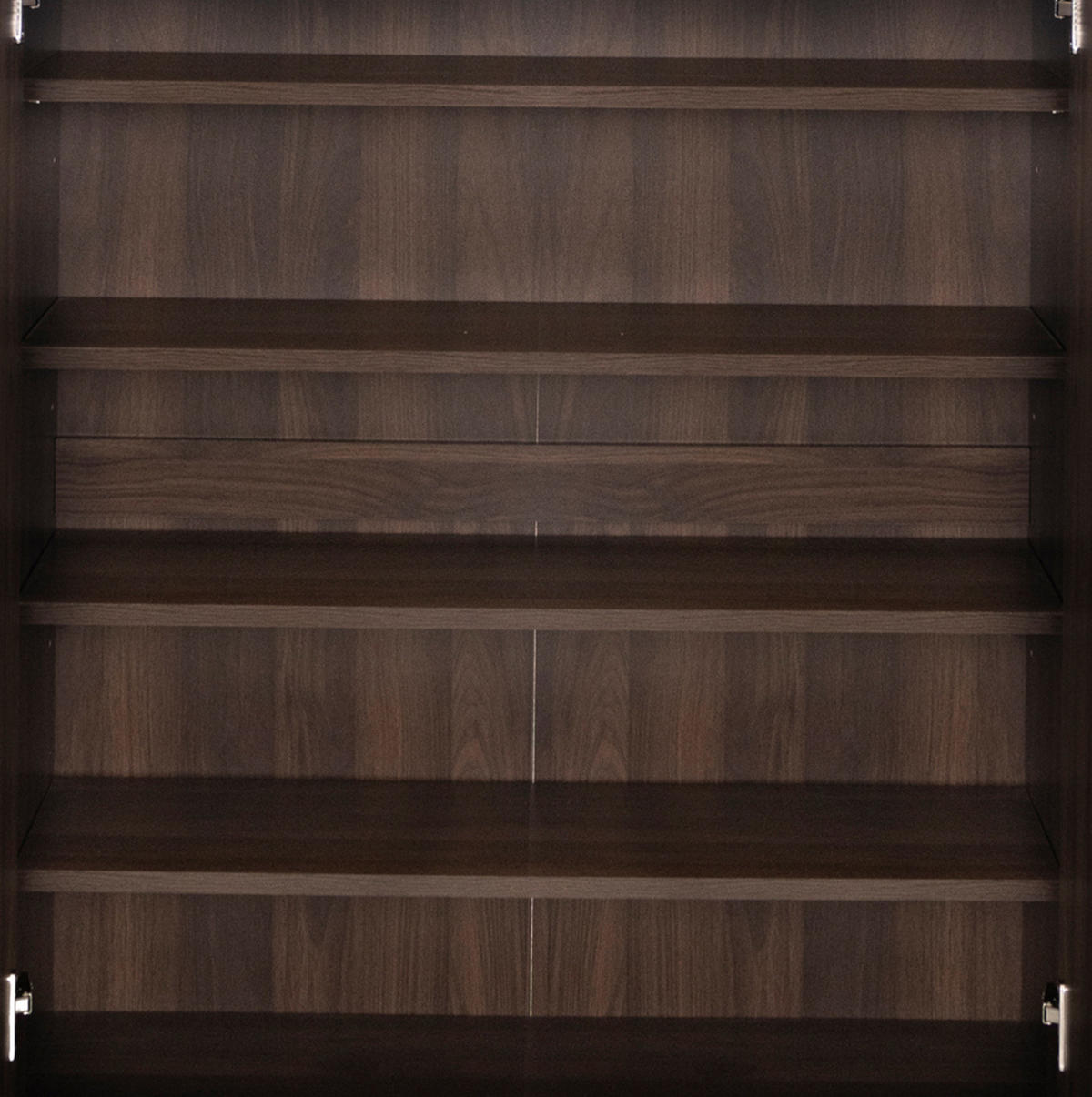 SCHUHSCHRANK 80/35,5/110 cm in dunkler Holzoptik mit 2 Türen - Naturfarben, Holzwerkstoff (80/110/35.5cm) - BEAOK