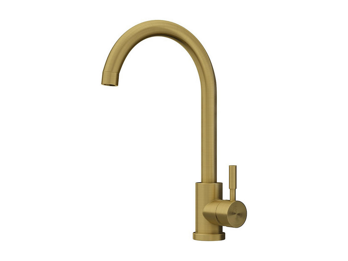 KÜCHENARMATUR - 24 cm x 9 cm - metall - goldfarben Romily - Goldfarben, Metall (24/36/9cm) - Vente-Unique