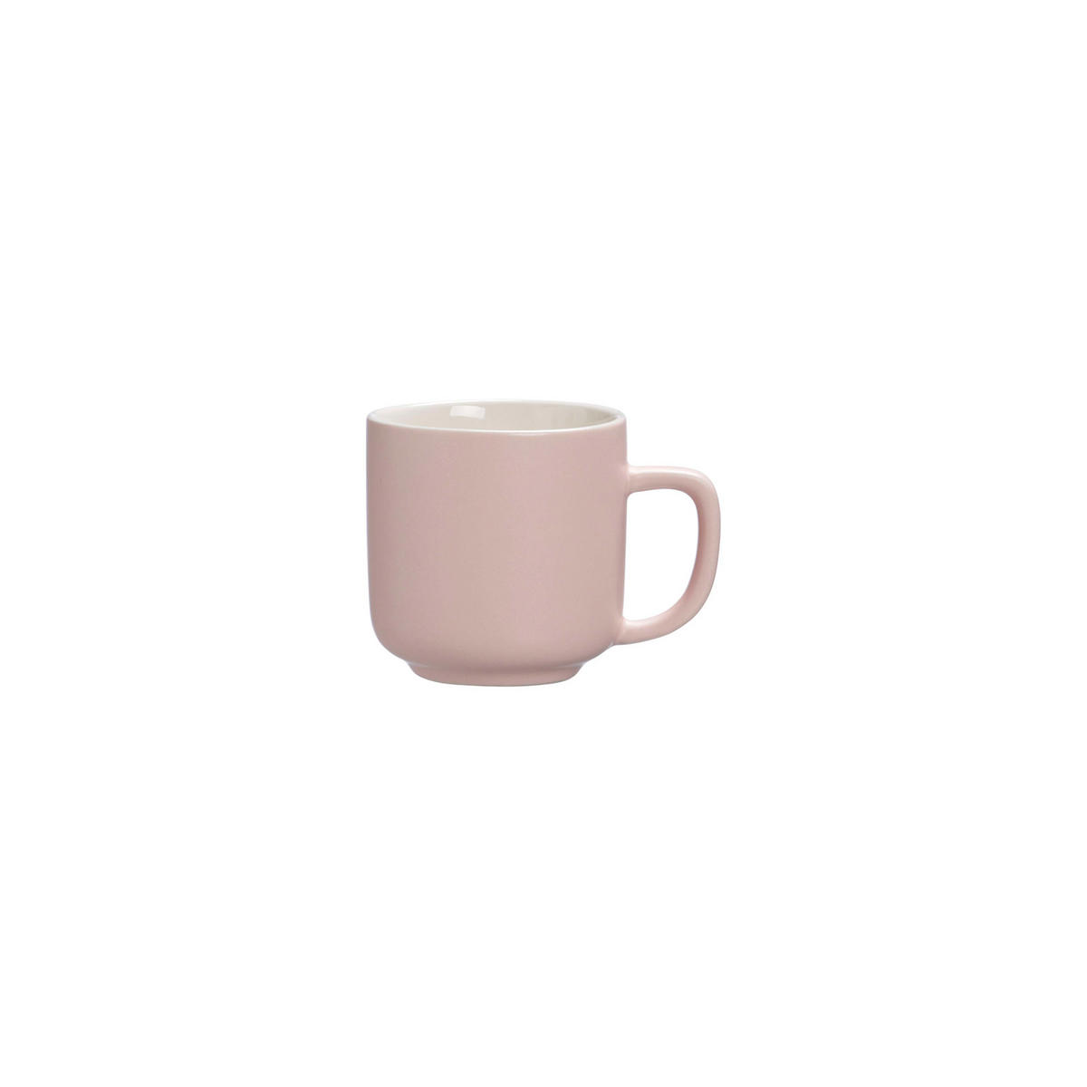 ESPRESSOTASSEN MIT UNTERTASSEN Jasper Rosa 100 ml 4er Set - Rosa, Keramik (1/1/1cm) - Ritzenhoff Breker