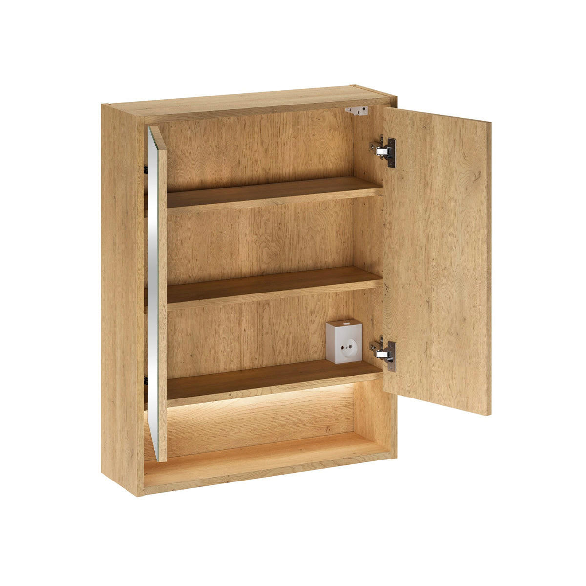 KOPALNIŠKO POHIŠTVO 60cm Edmé 2-delni komplet Les - rjava, leseni material (60/52.2/46cm) - Petits-meubles