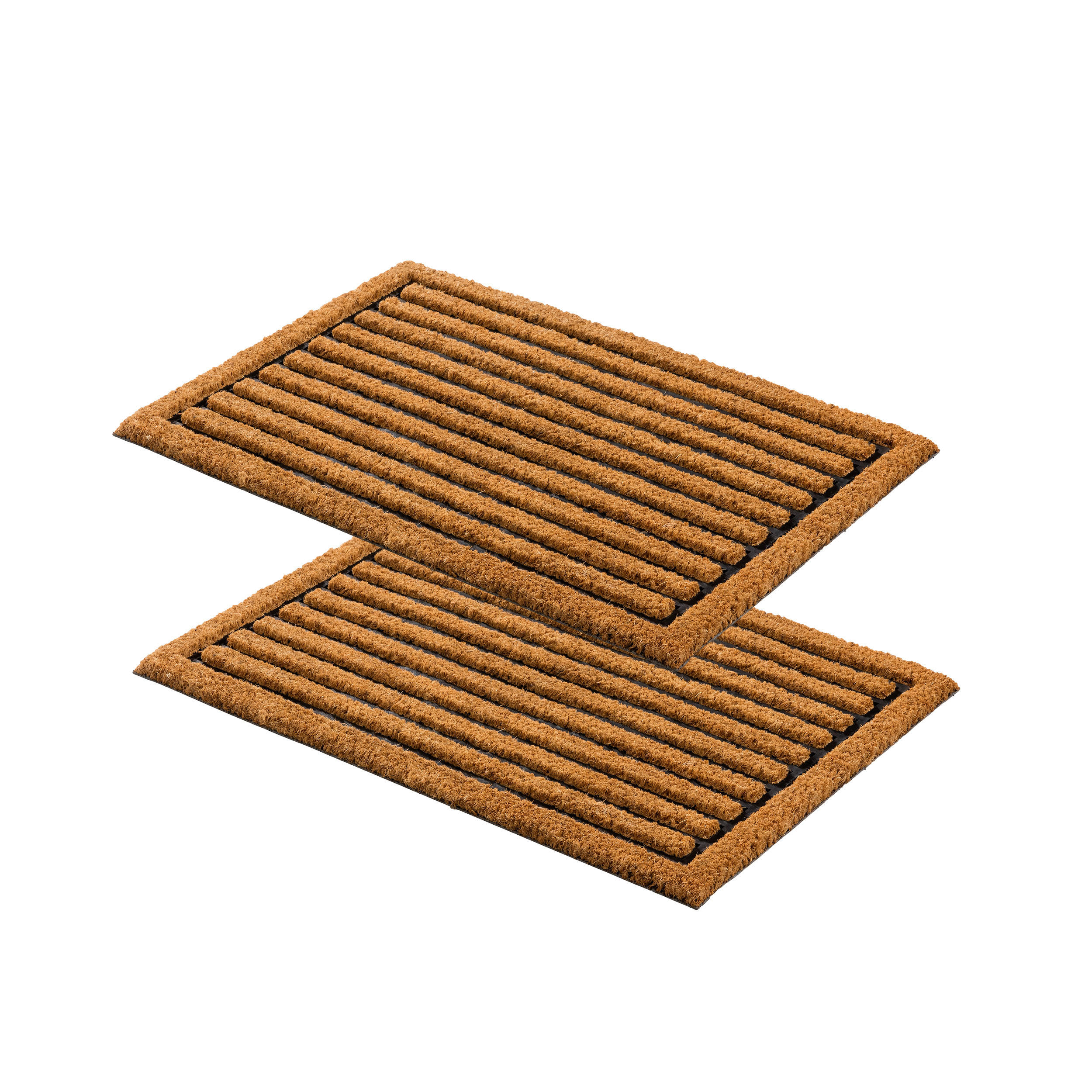 FUSSMATTE Indoor und Outdoor COCO HOME 2ER SET - Beige, Textil (40/60cm) - Astra