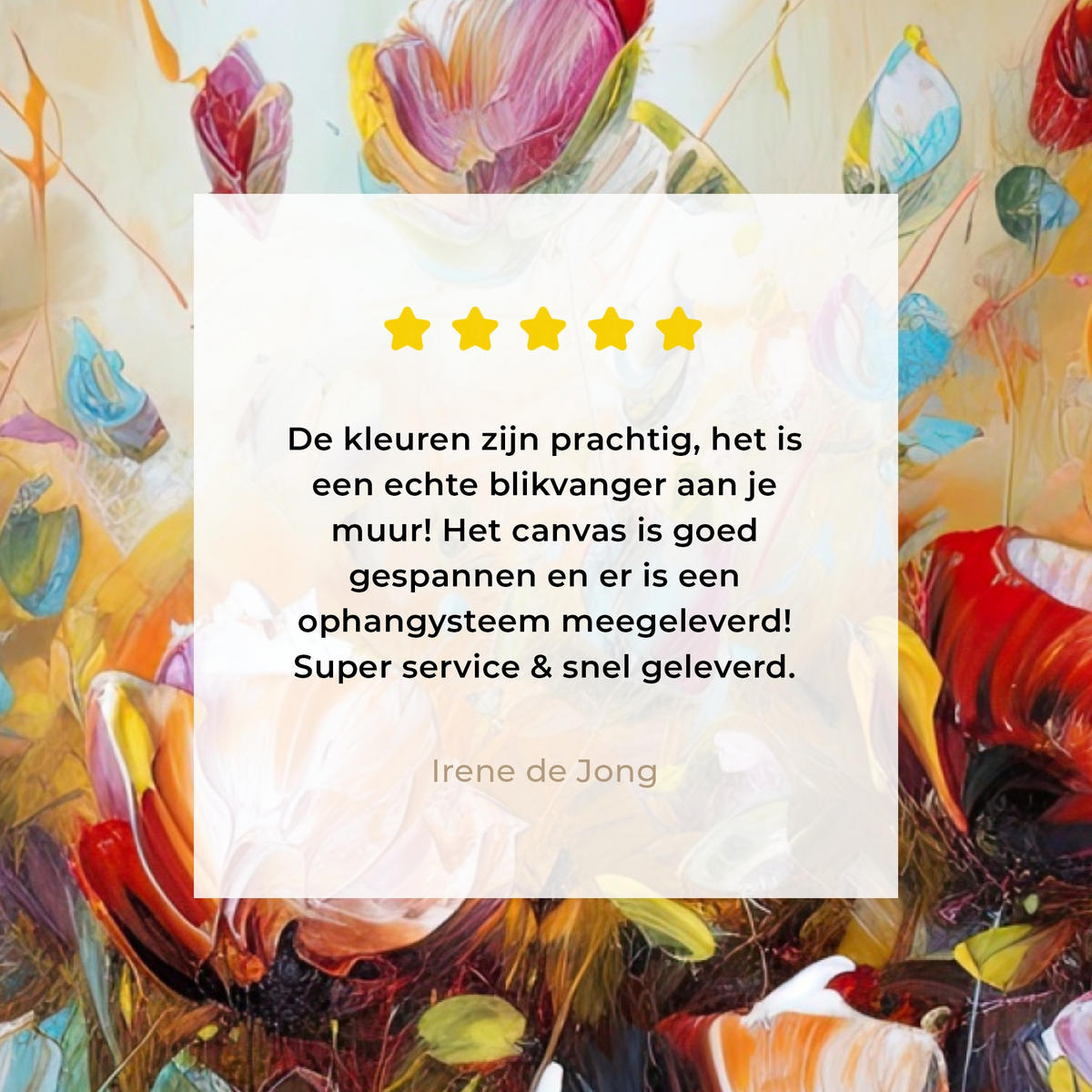 LEINWANDBILD Blumen - Kunst - Natur - Ölgemälde 40x30 cm - Multicolor, Textil (40/30cm) - MuchoWow