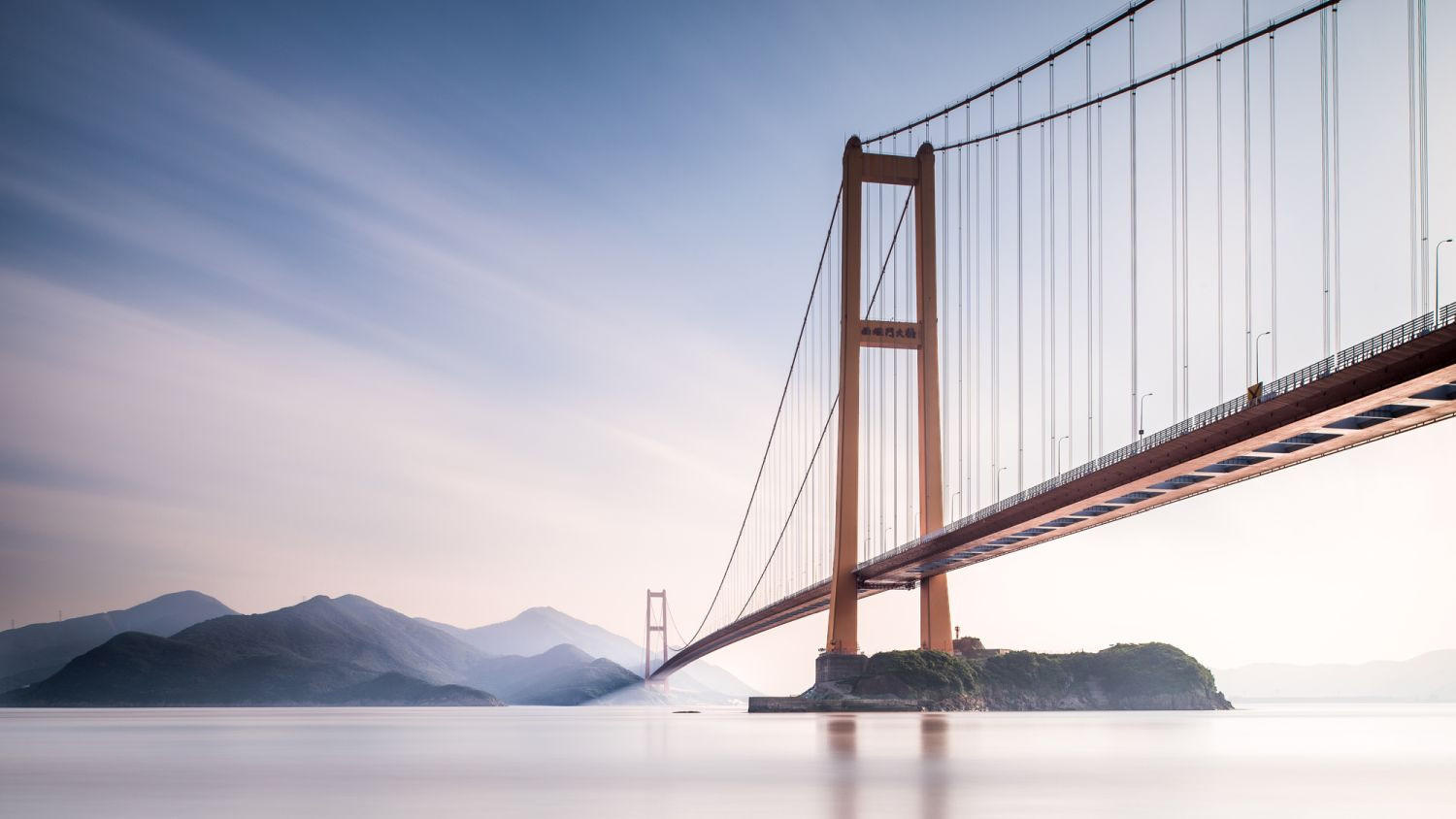 FOTOTAPETE Golden Gate bridge 375 x 270 cm - Blau, Papier (375/270cm) - Sanders & Sanders