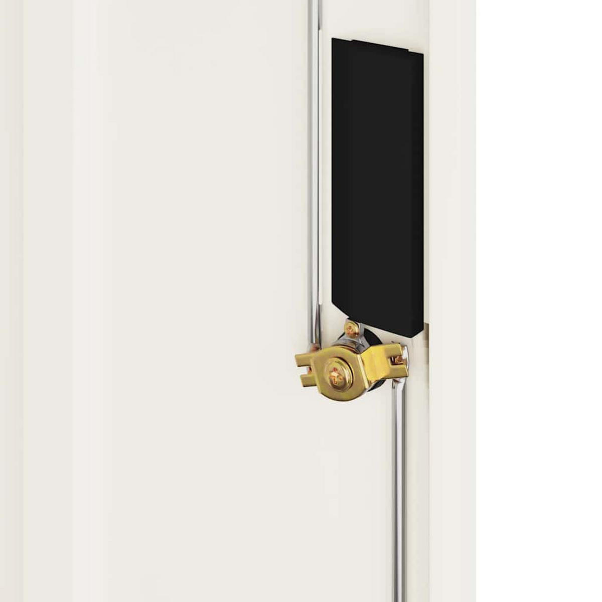 AKTENSCHRANK WEISS 79X40X90 CM STAHL - Schwarz/Weiß, Metall (40/90/79cm) - vidaXL