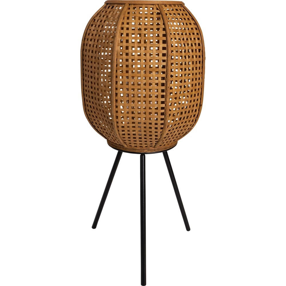 Lesli Living Laterne Braun 32x66x32 cm