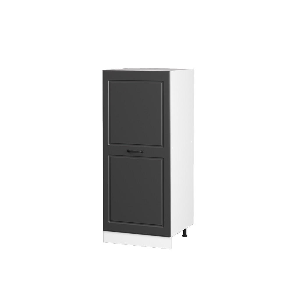 HOCHSCHRANK R-Line Anthrazit Landhaus 60 cm - Dunkelgrau/Anthrazit, Holzwerkstoff (60/143/57cm) - Vicco