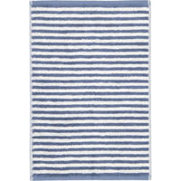 HANDTÜCHER CAMPUS RINGEL 955 NACHTBLAU - 17 - Blau, Textil (30/50cm) - Cawö