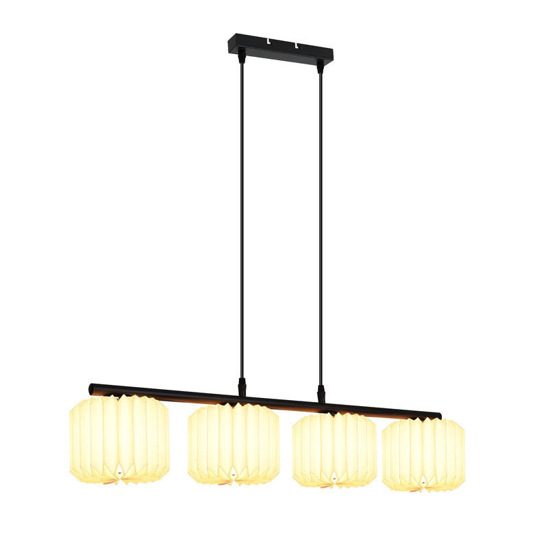 PENDELLEUCHTE Ferdez II 78/14.5/143cm - Weiß, Metall (78/14.5/143cm) - Nettlife