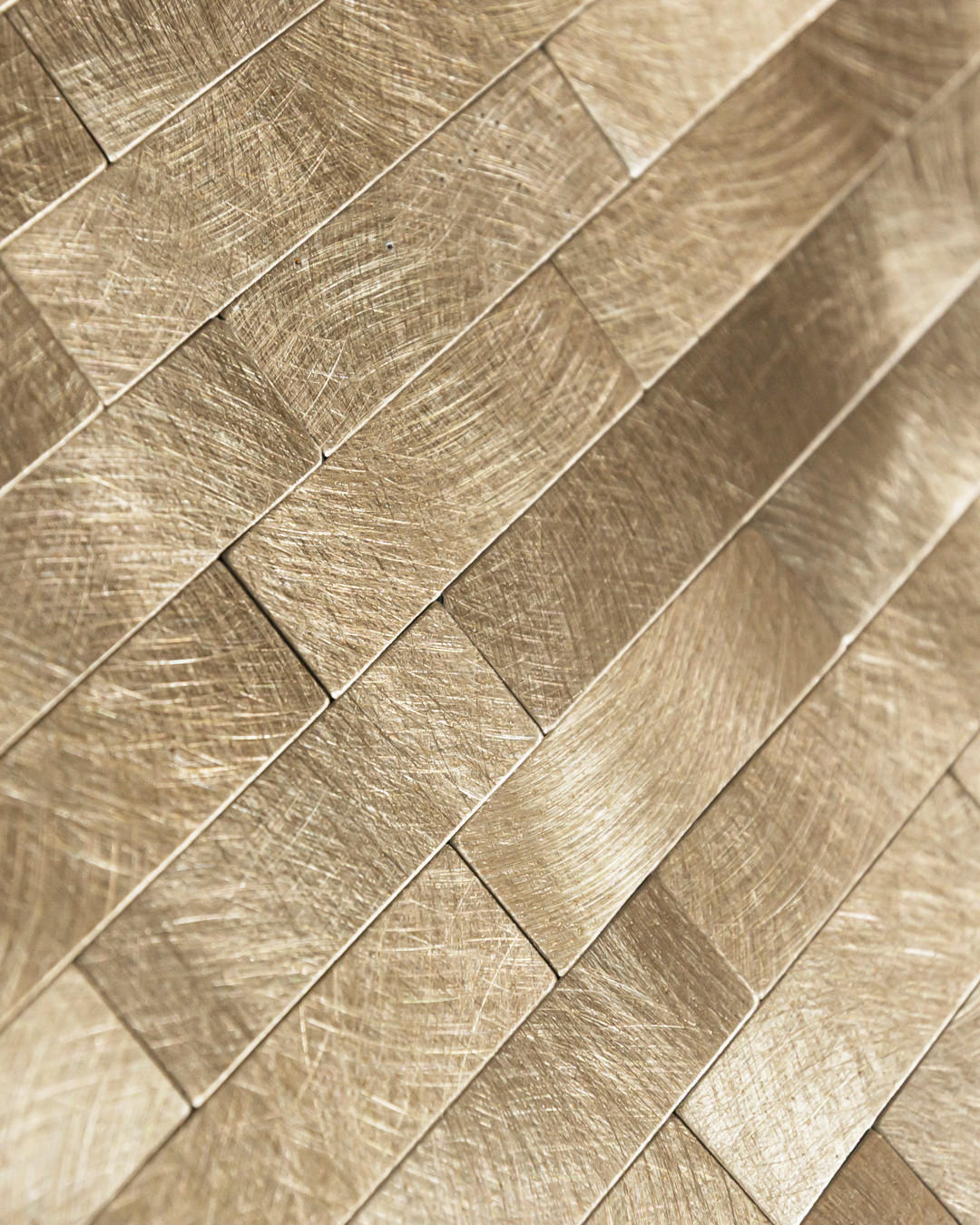 FLIESENAUFKLEBER 1 Stück 29 x 30 cm Selbstklebende Fliesen – Cocco Dorato - Goldfarben, Kunststoff (30/0.3/29cm) - Mazovia