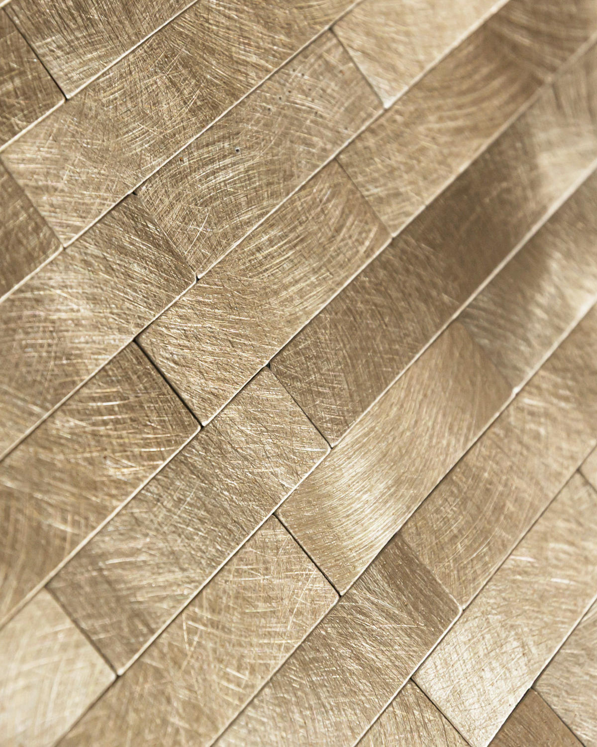 FLIESENAUFKLEBER 1 Stück 29 x 30 cm Selbstklebende Fliesen – Cocco Dorato - Goldfarben, Kunststoff (30/0.3/29cm) - Mazovia