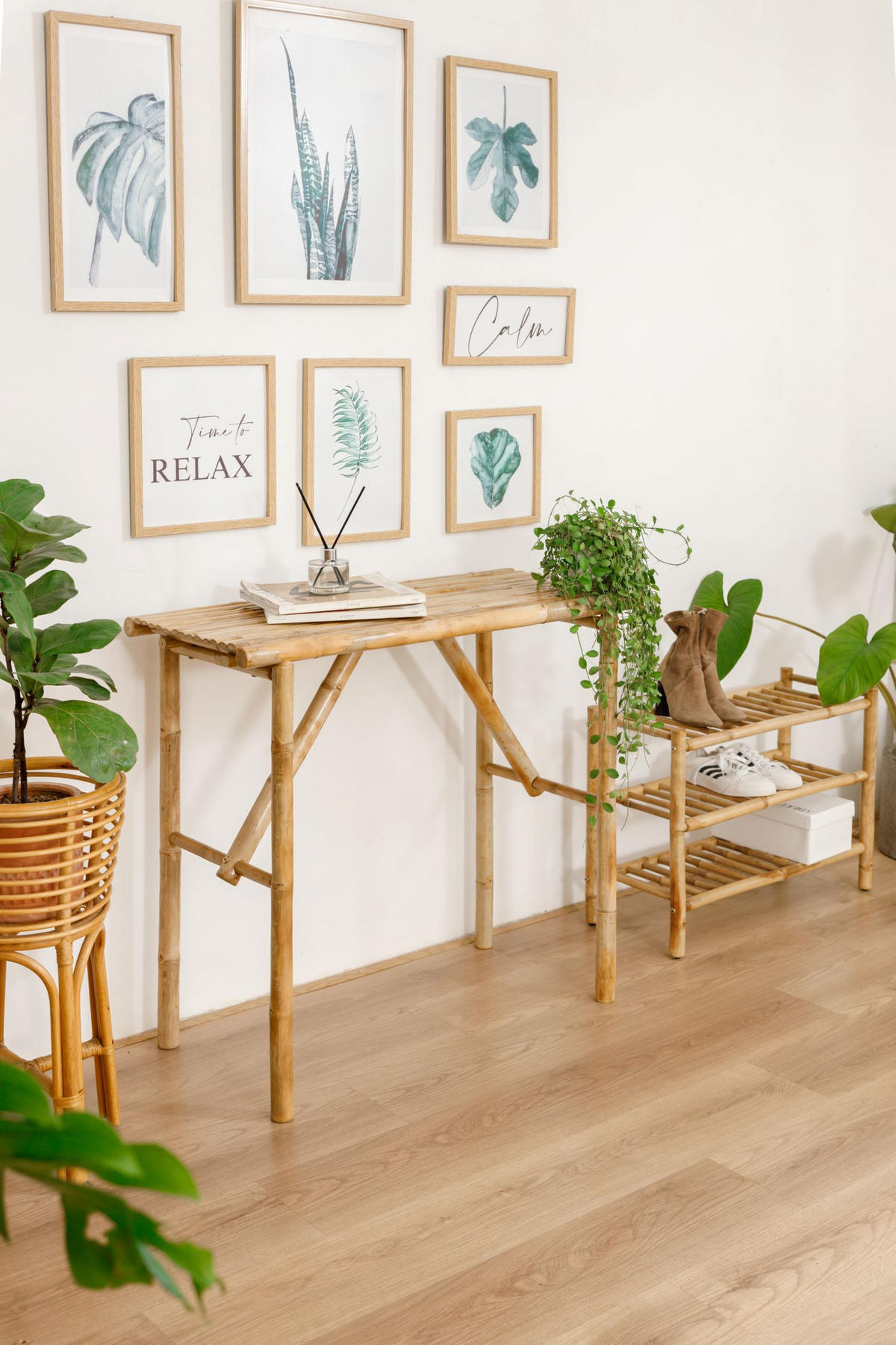 KONSOLENTISCH Rechteckig Braun 80 x 42 x 79 cm - Braun, Holz (90/90/75.5cm) - Nordlys