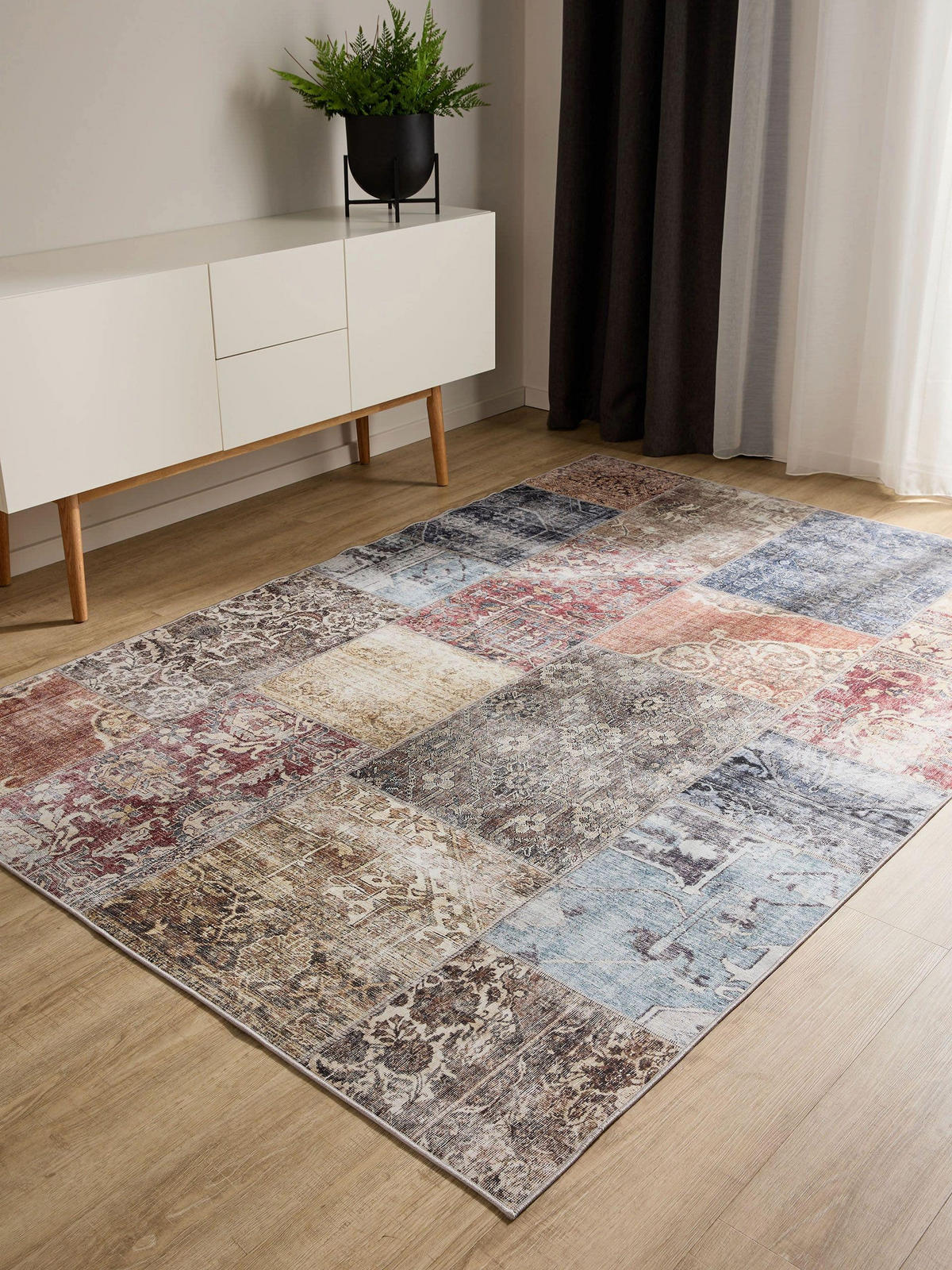 VINTAGE-TEPPICH George waschbar 300x400 cm - Multicolor, Kunststoff (300/400cm) - benuta