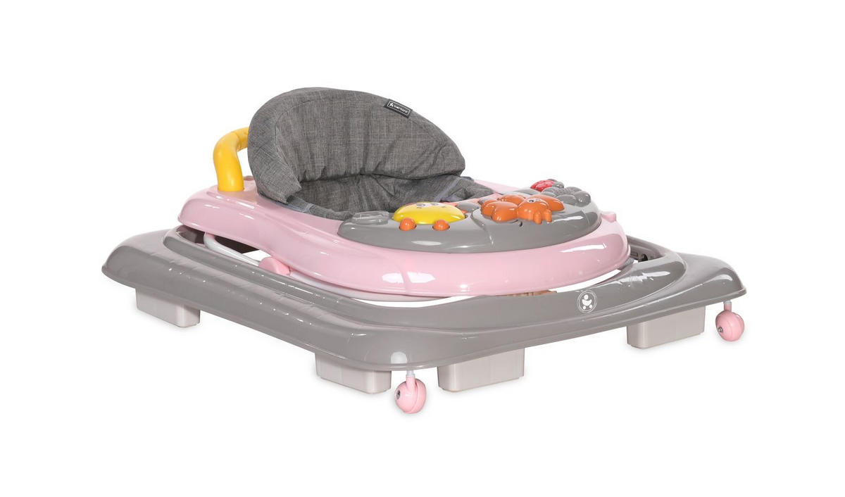 LAUFLERNHILFE My Buggy rosa Treppenstopper höhenverstellbar - Rosa, Kunststoff (62/62/70cm) - Lorelli