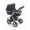 KINDERWAGEN Kombi 2 in 1 inkl. Regenschutz und Wickeltasche - Schwarz, Holz (61/94/123cm) - Cam il Mondo del Bambino S.p.A.