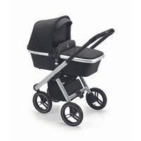 KINDERWAGEN Kombi 2 in 1 inkl. Regenschutz und Wickeltasche - Schwarz, Metall (61/94/123cm) - Cam il Mondo del Bambino S.p.A.