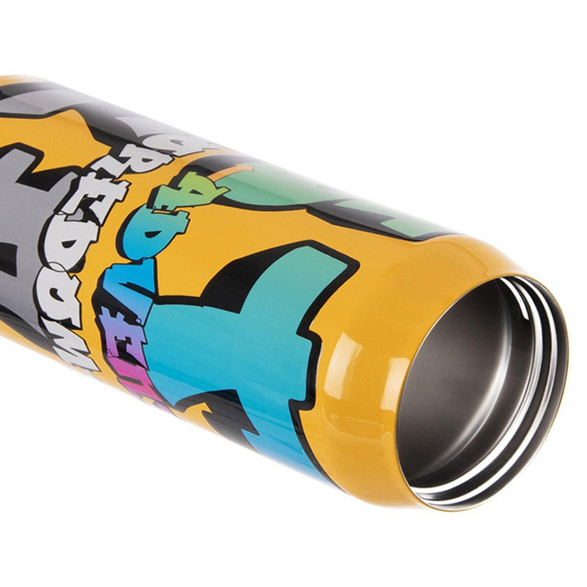 THERMOBECHER Dose Modern Design 500 ml Mehrfarbig - Multicolor, Metall (0.5L) - Orion 