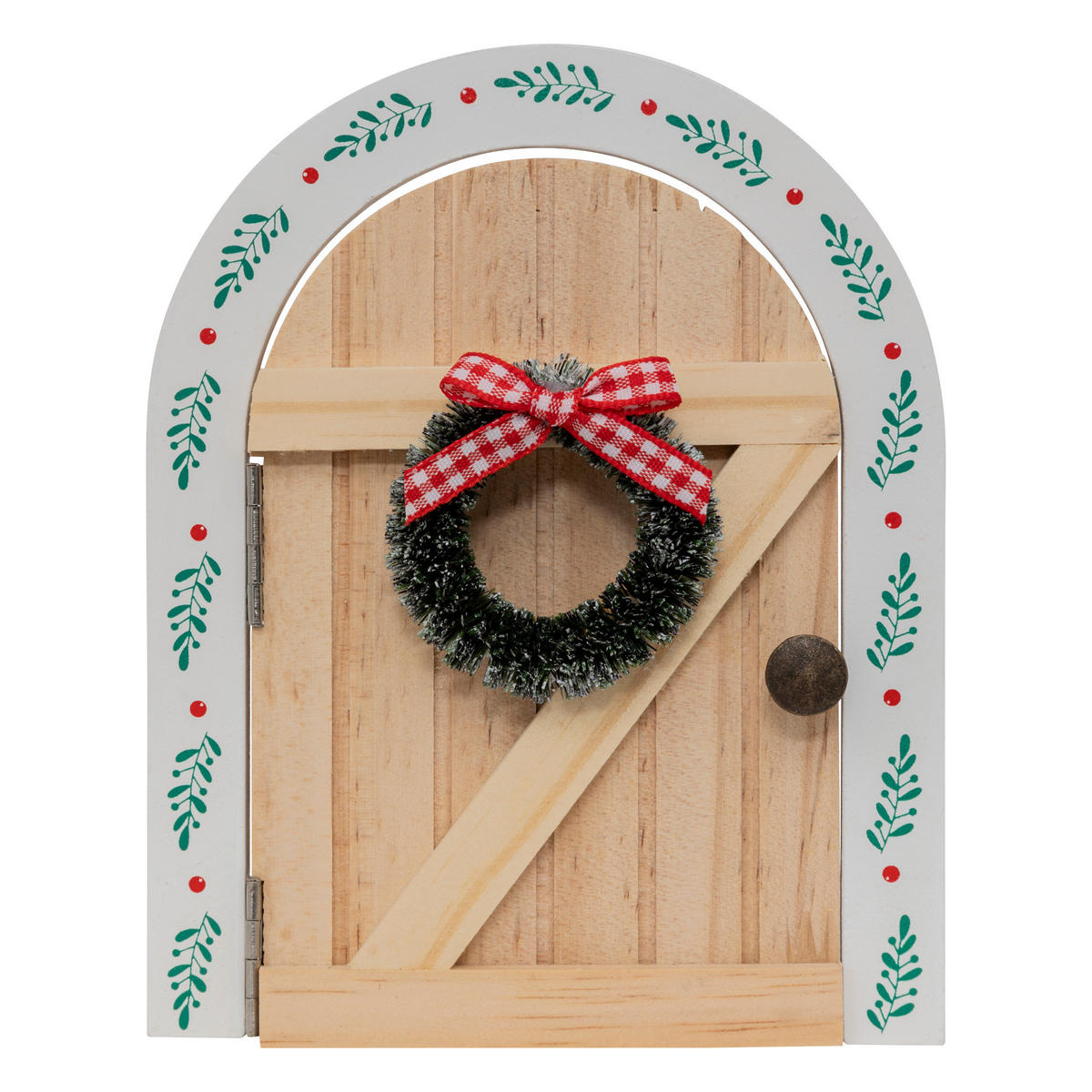 ELFENTÜR Weihnachtsset 10-teilig - Multicolor, Holzwerkstoff (2.5/15/12cm) - Atmosphera Createur d´interieur