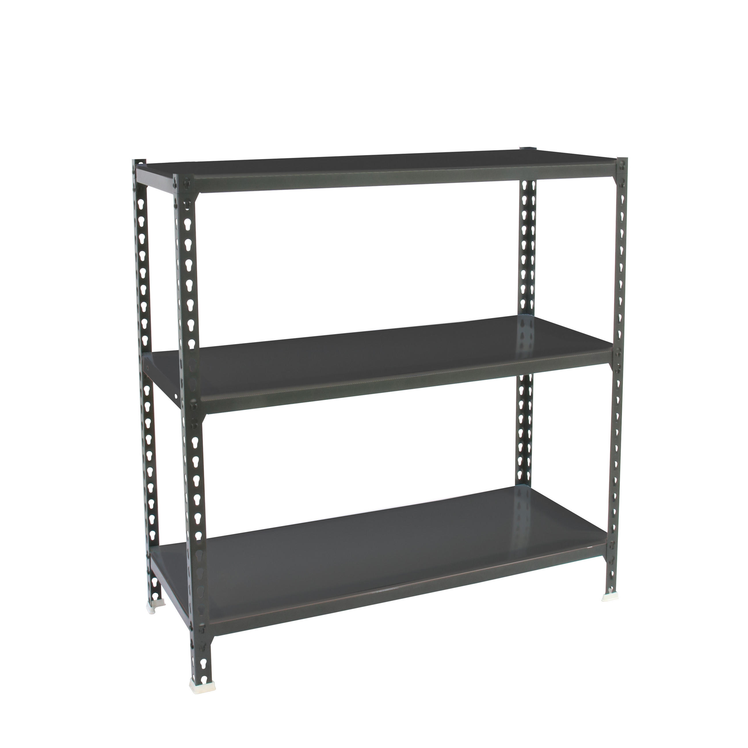 SCHWERLASTREGAL Baby Metal Shark HxBxT 90 x 110 x 30 cm Fachlast 200 kg Anthrazit - Anthrazit, Metall (110/90/30cm) - PROREGAL