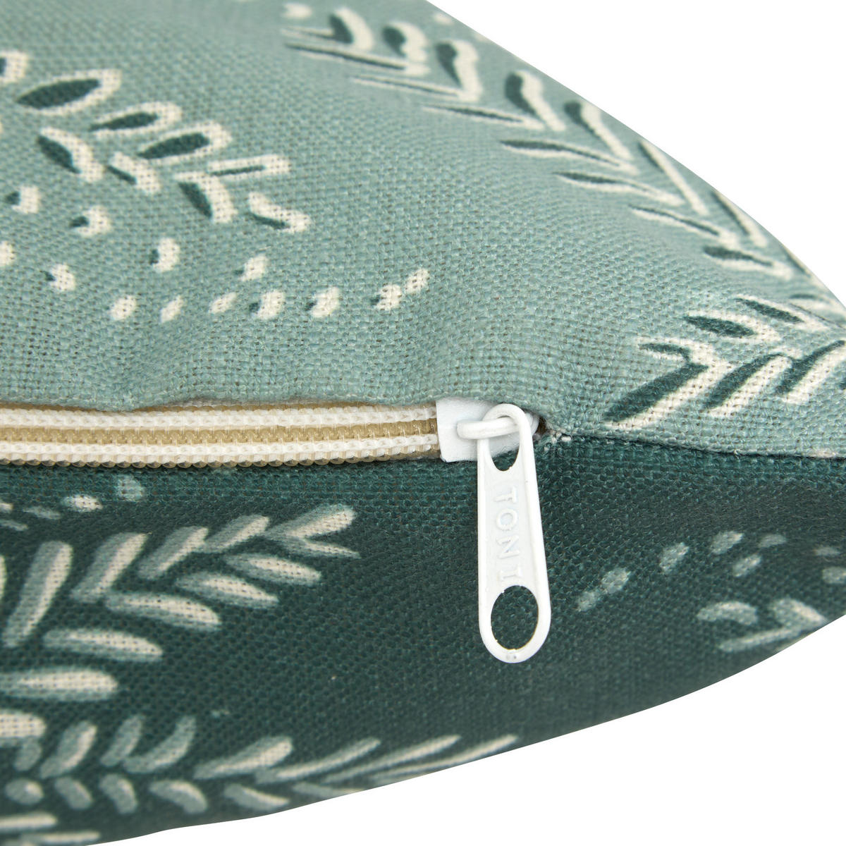 OUTDOOR-KISSEN wendbar The Palm Resort Grün 55/55 cm - Grün, Textil (10/55cm) - Atmosphera Createur d´interieur