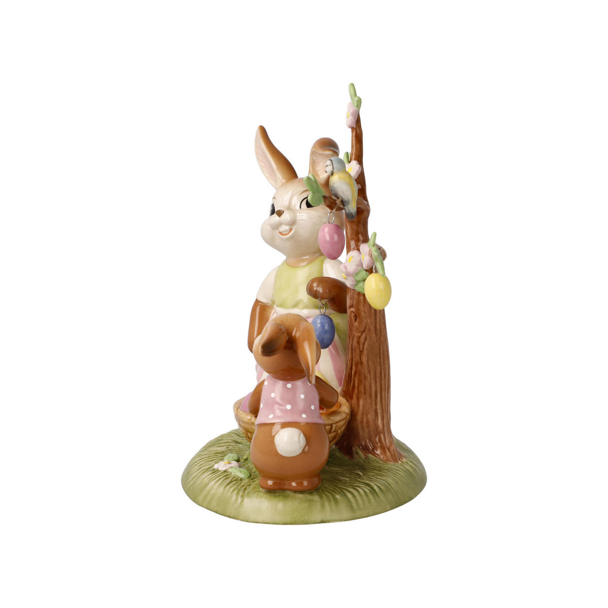 DEKOTIER Hasen - Zauberhaft geschmückt, Steingut, Bunt, 17 cm - Multicolor, Keramik (11/17/16cm) - Goebel