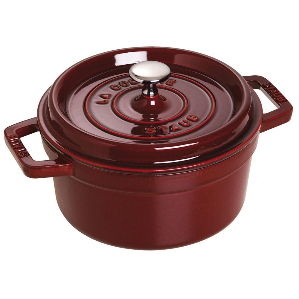 TOPF Burgunderrot 28.5/26/9.9 cm 405093550 - Bordeaux, Metall (28.5cm) - Staub