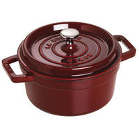 TOPF Burgunderrot 22/22/12 cm 405098190 - Bordeaux, Metall (22cm) - Staub