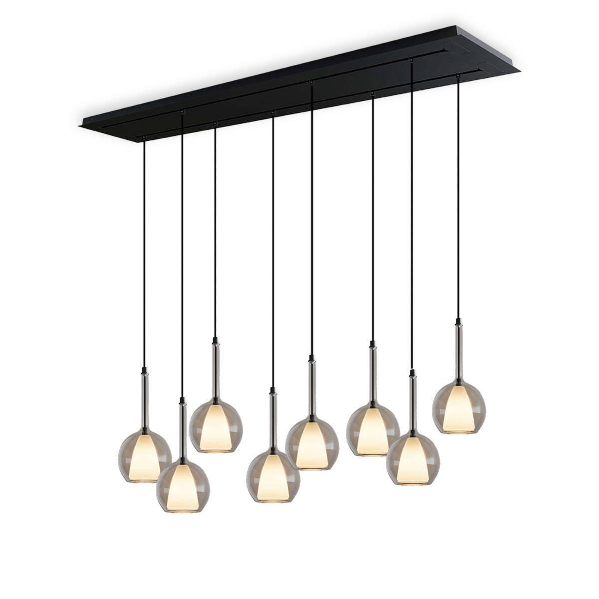 s.luce Hängeleuchte Klar 14x35x14 cm