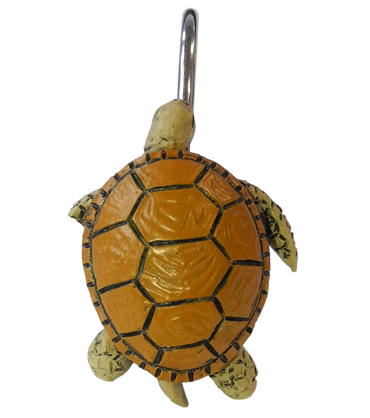 DUSCHVORHANGRINGE Ocean - Blau, Kunststoff/Metall (4.5/3.5/3cm) - Sanilo