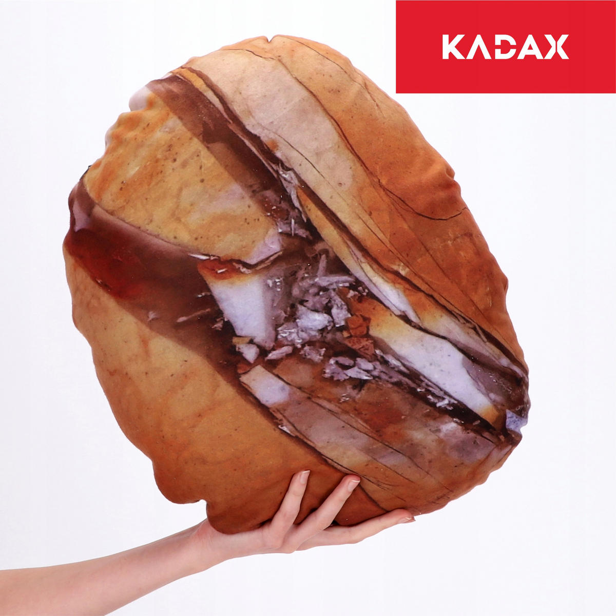 DEKOKISSEN, 33 x 41 cm - Braun, Textil (33/41cm) - KADAX
