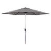 SONNENSCHIRM sol Grau - Grau, Metall (300/300cm) - Habitat Garten