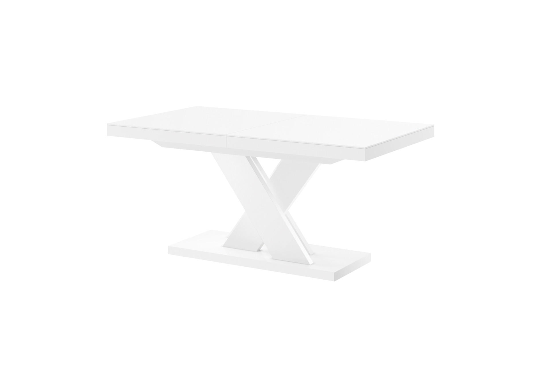ESSTISCH Rechteckig Weiß Hochglanz 120/89/75 cm - Weiß Hochglanz, Holzwerkstoff (89/160/75cm) - designimpex