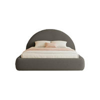 POLSTERBETT Scafa 160x200 cm, Taupe - Taupe, Textil (160/200cm) - Fedve