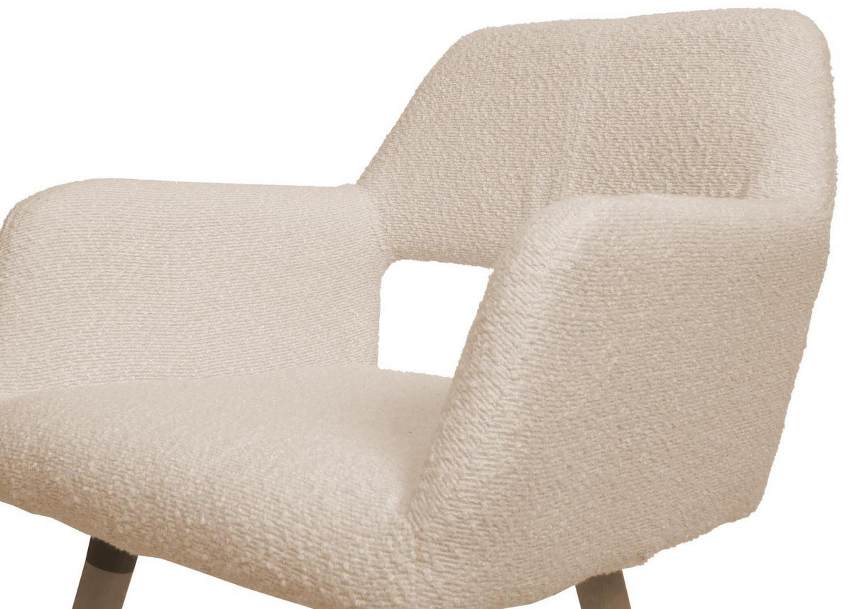 ESSZIMMERSTUHL Beige - Beige, Textil (56/80/53cm) - MCW